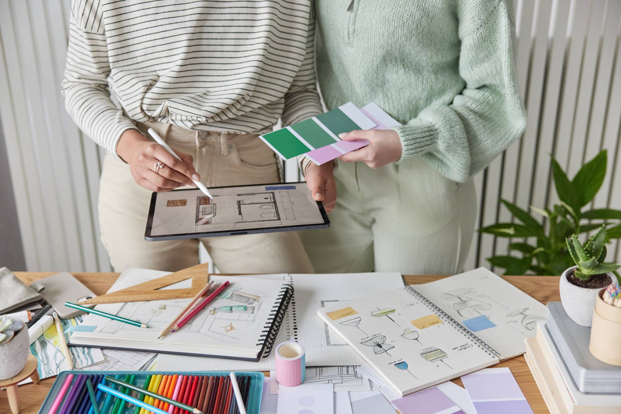Interior design team consultation for Singapore home renovation review