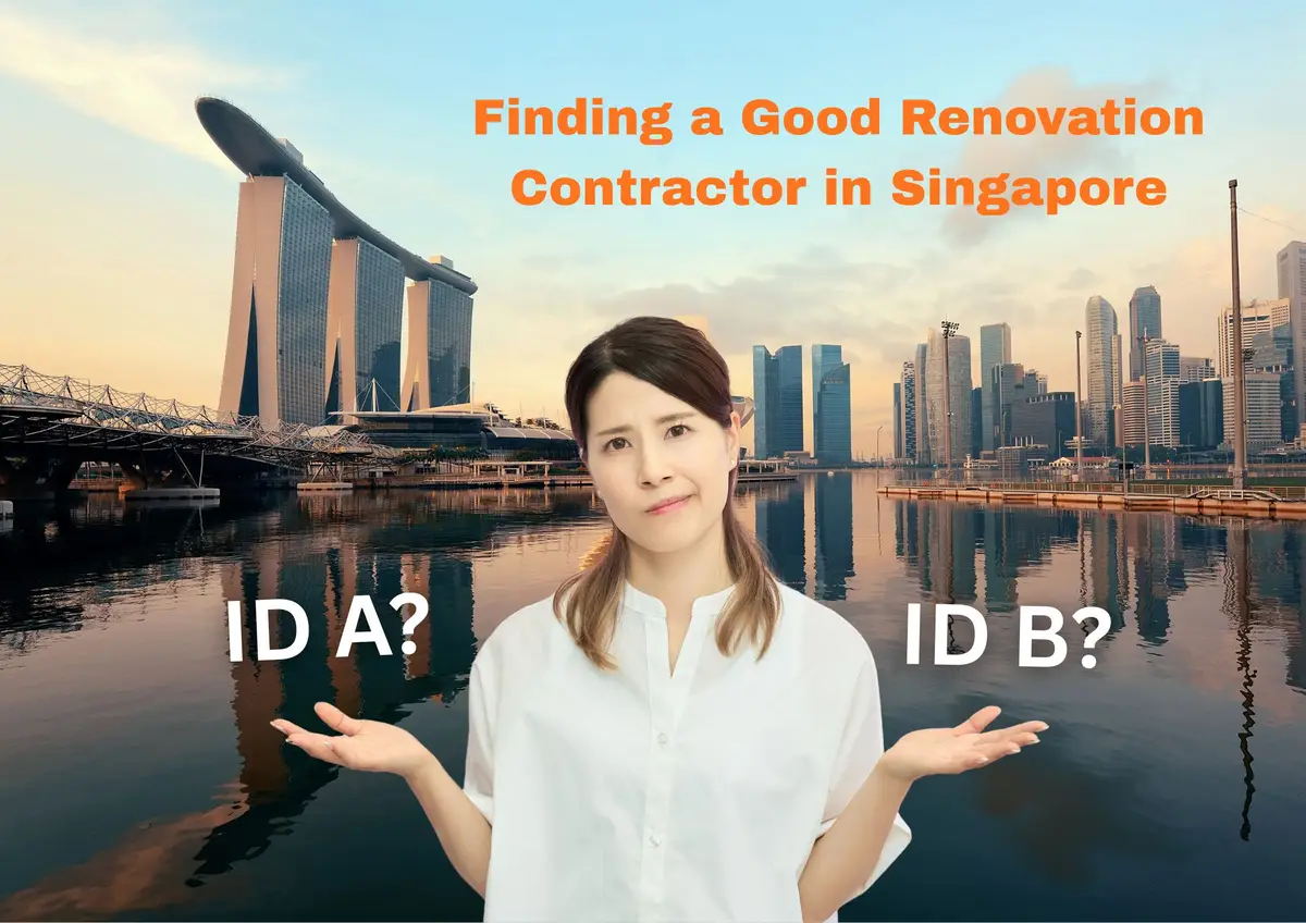 Homeowner planning renovation ideas and budget for a house in Singapore